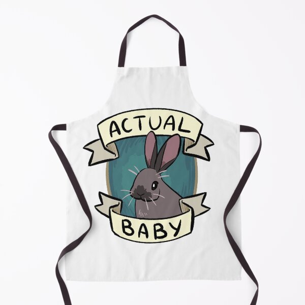 Item preview, Rabbit Badge - Actual Baby designed and sold by Kylah's Shop.