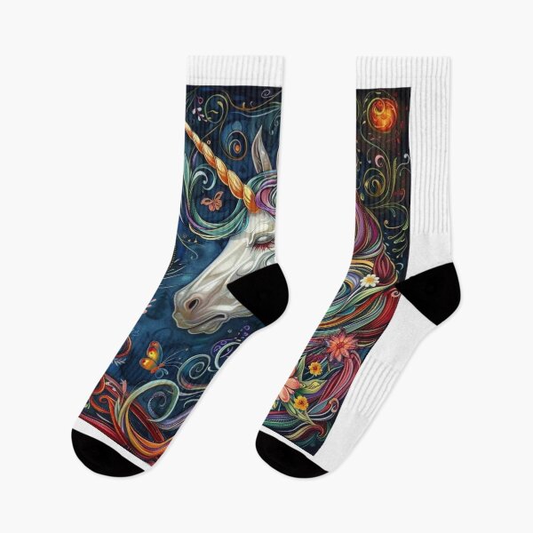 Item preview, Floral Unicorn designed and sold by Gina Mahara.