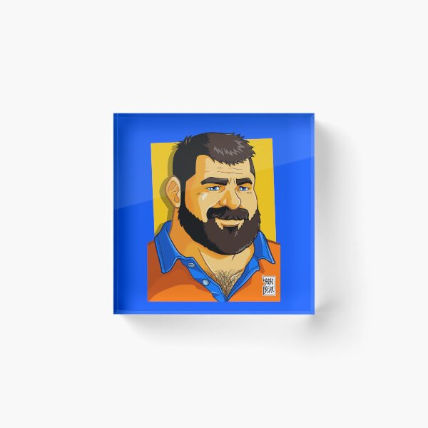 Item preview, PIETRO "THE ROCK" LIKES BOBO BEAR - PORTRAIT designed and sold by bobobear.