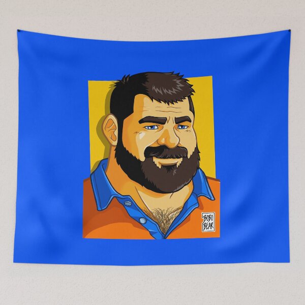 Item preview, PIETRO "THE ROCK" LIKES BOBO BEAR - PORTRAIT designed and sold by bobobear.