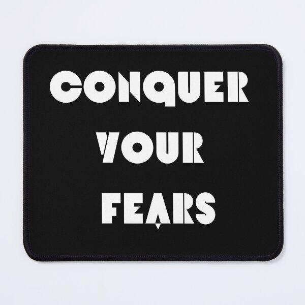 Item preview, Conquer your fears designed and sold by MetalRockMusic.