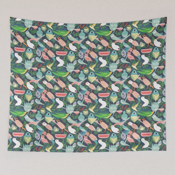 Item preview, Feathers in a pattern 13 designed and sold by Tit for Tat.