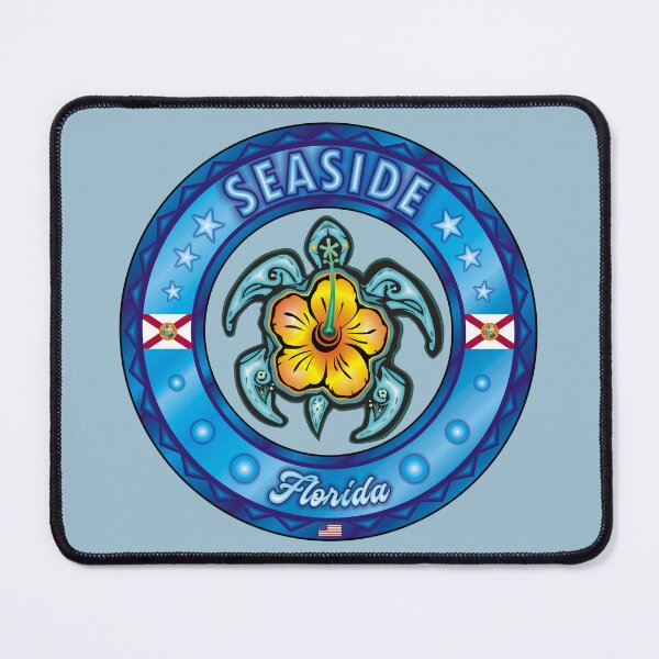 Item preview, Seaside Florida sea turtle hibiscus designed and sold by studioss76.