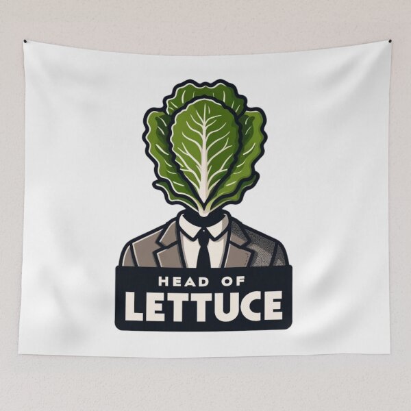 Item preview, Head of Lettuce CFO Wife designed and sold by PanfurWare-LLC.