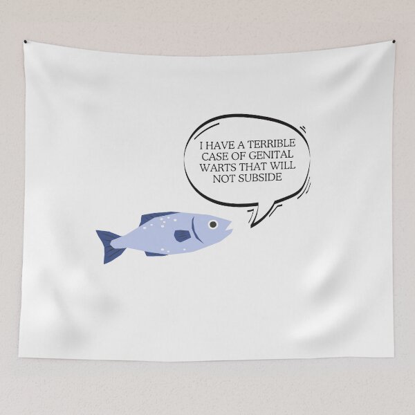 Item preview, This one might be funnier if he had crabs idk is that funny? designed and sold by Lexi Gibson.