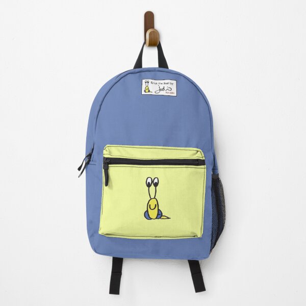 Item preview, Erick the Snail Backpack designed and sold by Jodi Franzke.