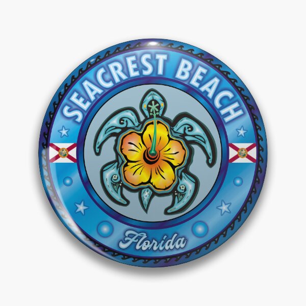 Item preview, Seacrest Florida sea turtle hibiscus designed and sold by studioss76.