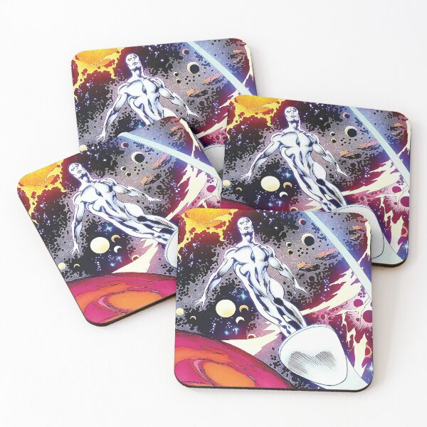 Item preview, Cosmic Protector Silver Surfer designed and sold by arfabasoko.
