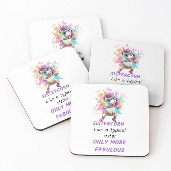 Item preview, SISTERCORN Fabulous Neurodivergent designed and sold by FireSisters.