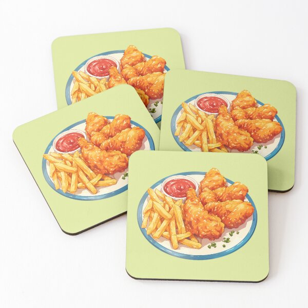 Item preview, Chuletas De Pollo Frito designed and sold by sakurashorty.