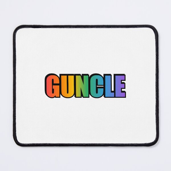 Item preview, Guncle gay uncle pride rainbow designed and sold by Inspirationmotivation.