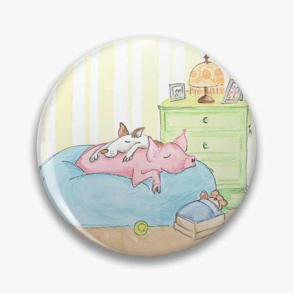 Item preview, Pig finally has his new bed! designed and sold by Jodi Franzke.
