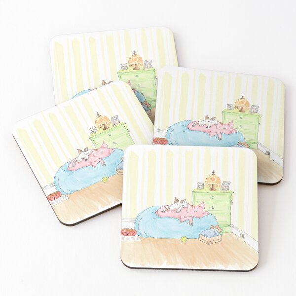 Item preview, Pig finally has his new bed! designed and sold by Jodi Franzke.