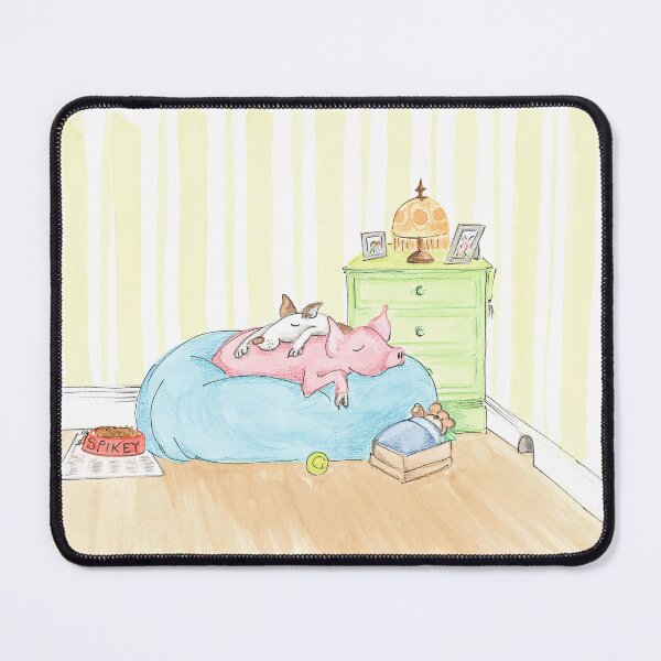 Item preview, Pig finally has his new bed! designed and sold by Jodi Franzke.