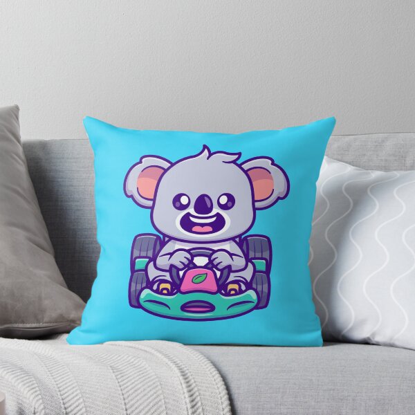 Item preview,  "Go-Karting Koala: Cute Cartoon Vector Icon" designed and sold by hjian8219.