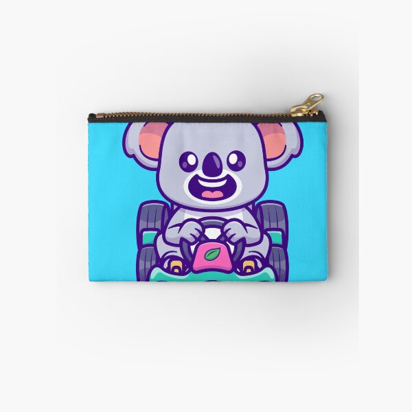 Item preview,  "Go-Karting Koala: Cute Cartoon Vector Icon" designed and sold by hjian8219.