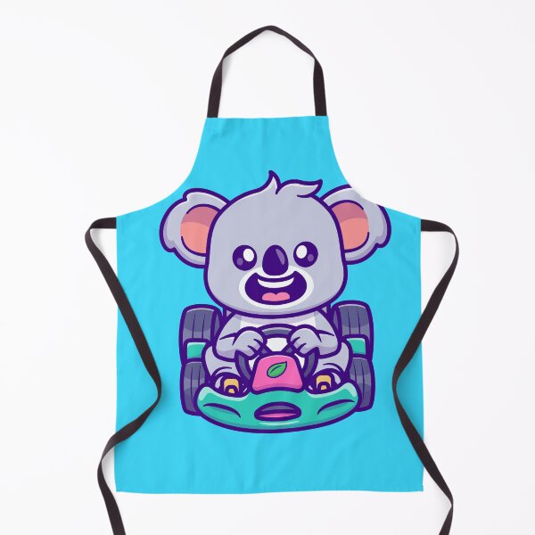 Item preview,  "Go-Karting Koala: Cute Cartoon Vector Icon" designed and sold by hjian8219.