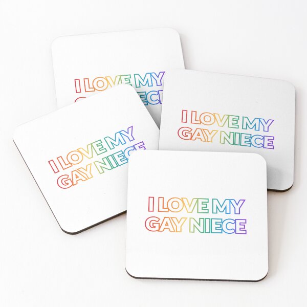 Item preview, I love my gay niece  designed and sold by Inspirationmotivation.
