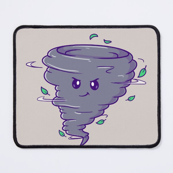 Item preview, "Whimsical Wind Twister: Cute Cartoon Vector Icon" designed and sold by hjian8219.