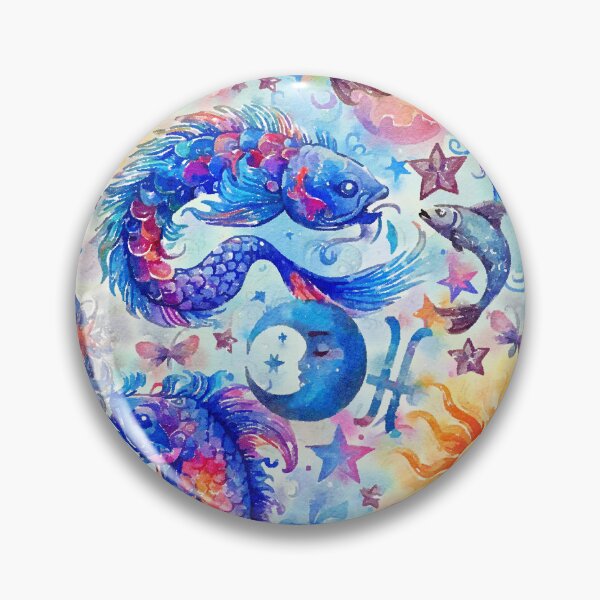 Aperçu de l'œuvre Poissons célestes créée et vendue par pinebluedesign.