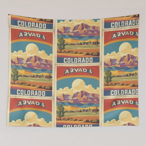 Item preview, Arvada Colorado USA Vintage Travel Tourism  designed and sold by TravelersGems.