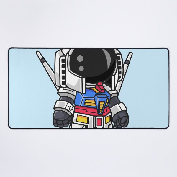 Item preview, Astronaut Robot Warrior: Cute Cartoon Vector Icon" designed and sold by hjian8219.