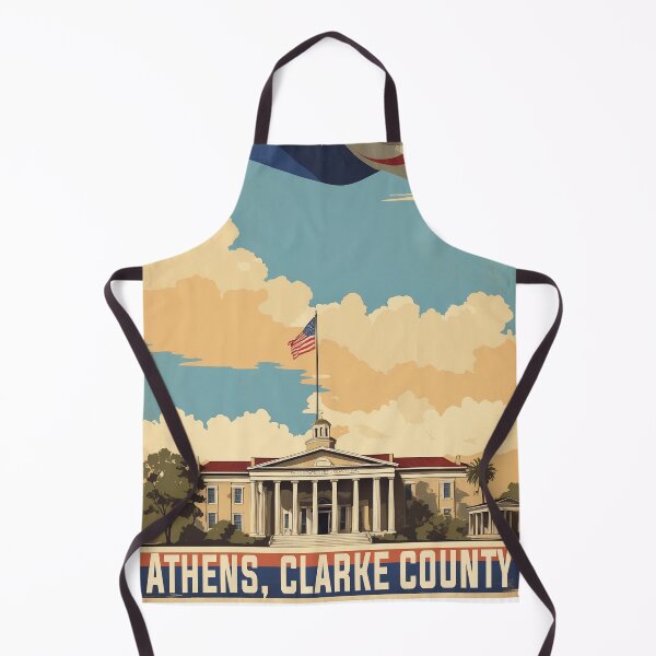 Item preview, Athens Clark County Georgia USA Vintage Travel Tourism designed and sold by TravelersGems.