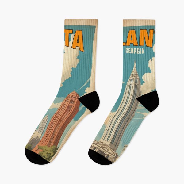 Item preview, Atlanta Georgia USA Vintage Travel Tourism  designed and sold by TravelersGems.