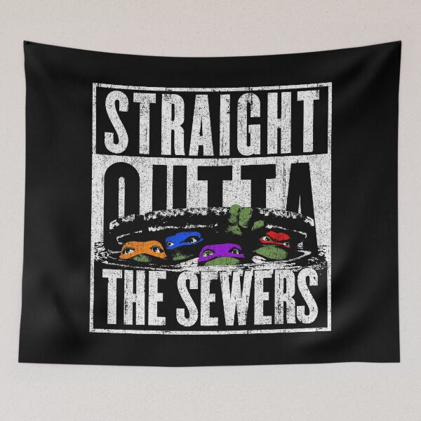 Item preview, Straight Outta The Sewers designed and sold by huckblade.