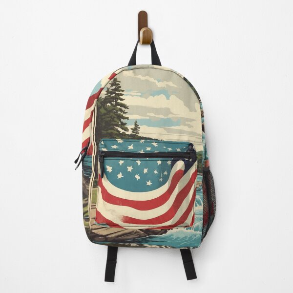 Item preview, Augusta Maine USA Vintage Travel Tourism designed and sold by TravelersGems.