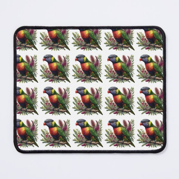 Item preview, Native Flora Lorikeet designed and sold by Maddiisbirds.