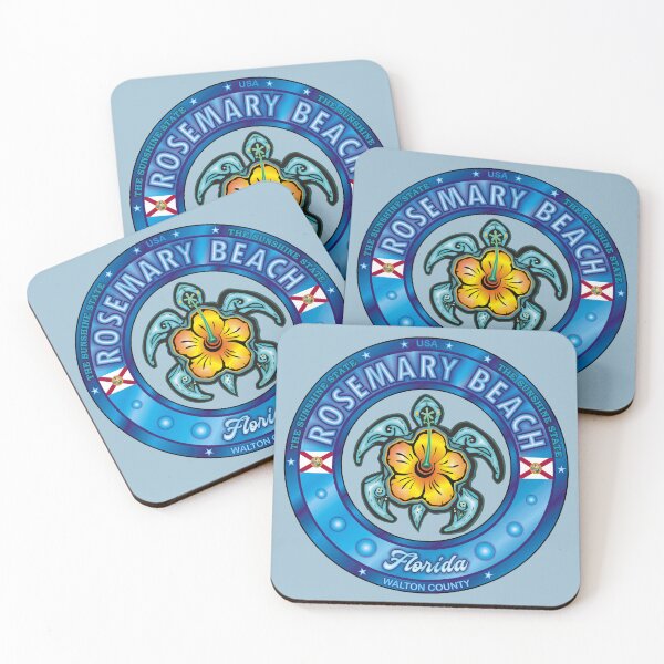 Item preview, Rosemary Beach Florida sea turtle hibiscus designed and sold by studioss76.
