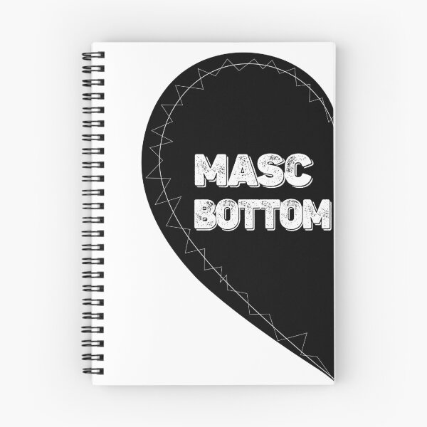 Item preview, Couple's Shirt Masc Bottom Black designed and sold by Gabrielle Lynn.