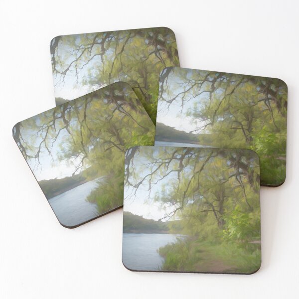 Item preview, Mature Tree Beside a River, Painting Effect designed and sold by jrtwynam.