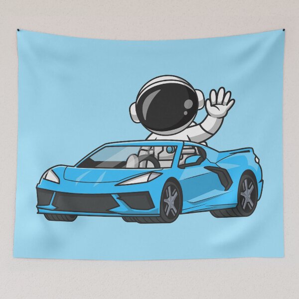 Item preview, "Astro Cruiser: Cute Cartoon Vector Icon" designed and sold by hjian8219.