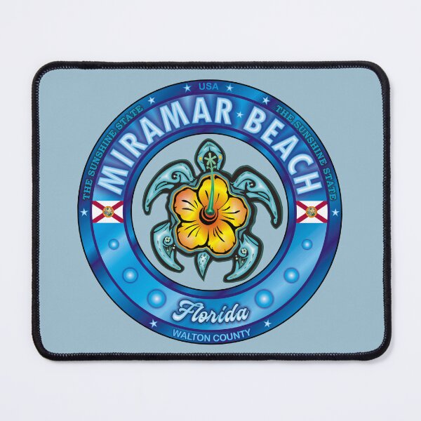 Item preview, Miramar Beach Florida sea turtle hibiscus designed and sold by studioss76.