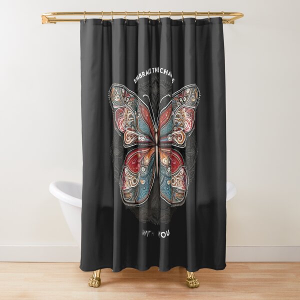 Artikel-Vorschau von Embrace Change Butterfly, designt und verkauft von Motivboost.