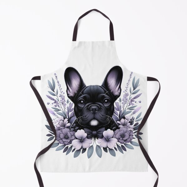 Item preview, Frenchie in Bloom designed and sold by JuniperFinch.