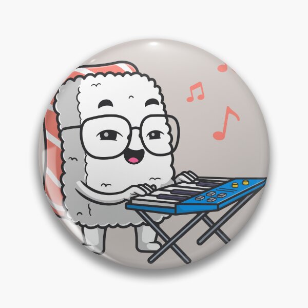 Item preview, : "Sushi Serenade: Cute Cartoon Vector Icon" designed and sold by hjian8219.