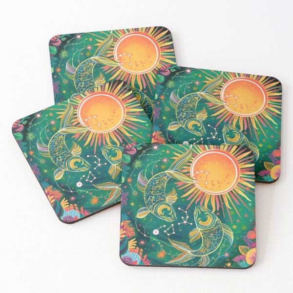Item preview, Pisces Astrology. Sun in Pisces, Zodiac sign, Pisces symbol designed and sold by ZodiacWonders.