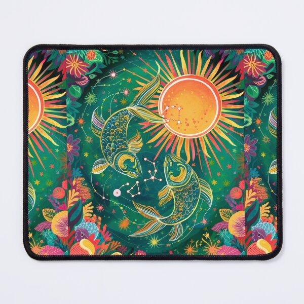 Item preview, Pisces Astrology. Sun in Pisces, Zodiac sign, Pisces symbol designed and sold by ZodiacWonders.
