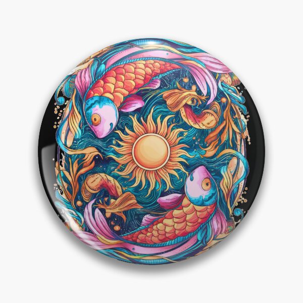 Item preview, Pisces Astrology. Sun in Pisces, Zodiac sign, Pisces symbol designed and sold by ZodiacWonders.