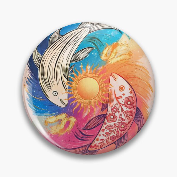 Item preview, Pisces Astrology. Sun in Pisces, Zodiac sign, Pisces symbol designed and sold by ZodiacWonders.