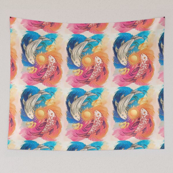 Item preview, Pisces Astrology. Sun in Pisces, Zodiac sign, Pisces symbol designed and sold by ZodiacWonders.