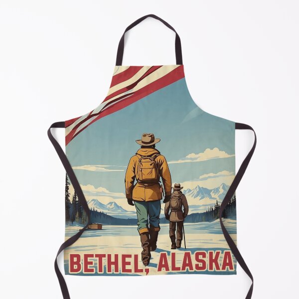 Item preview, Bethel Alaska USA Vintage Travel Tourism  designed and sold by TravelersGems.