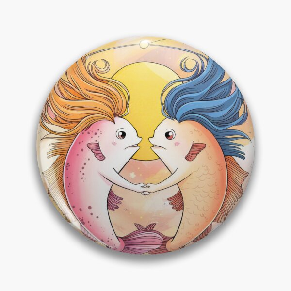 Item preview, Pisces Astrology. Sun in Pisces, Zodiac sign, Pisces symbol designed and sold by ZodiacWonders.