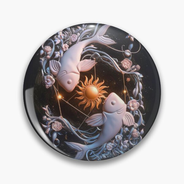 Item preview, Pisces Astrology. Sun in Pisces, Zodiac sign, Pisces symbol designed and sold by ZodiacWonders.