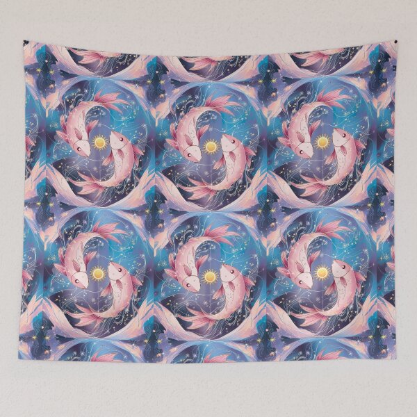 Item preview, Pisces Astrology. Sun in Pisces, Zodiac sign, Pisces symbol designed and sold by ZodiacWonders.