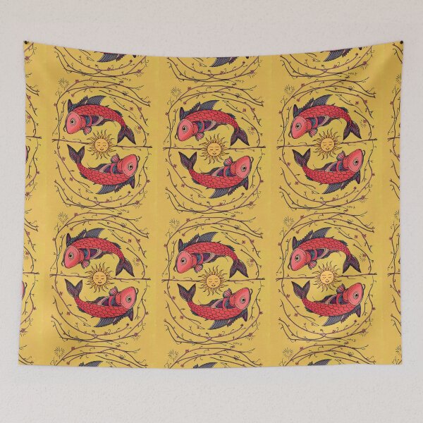 Item preview, Pisces Astrology. Sun in Pisces, Zodiac sign, Pisces symbol designed and sold by ZodiacWonders.
