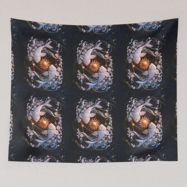 Item preview, Pisces Astrology. Sun in Pisces, Zodiac sign, Pisces symbol designed and sold by ZodiacWonders.